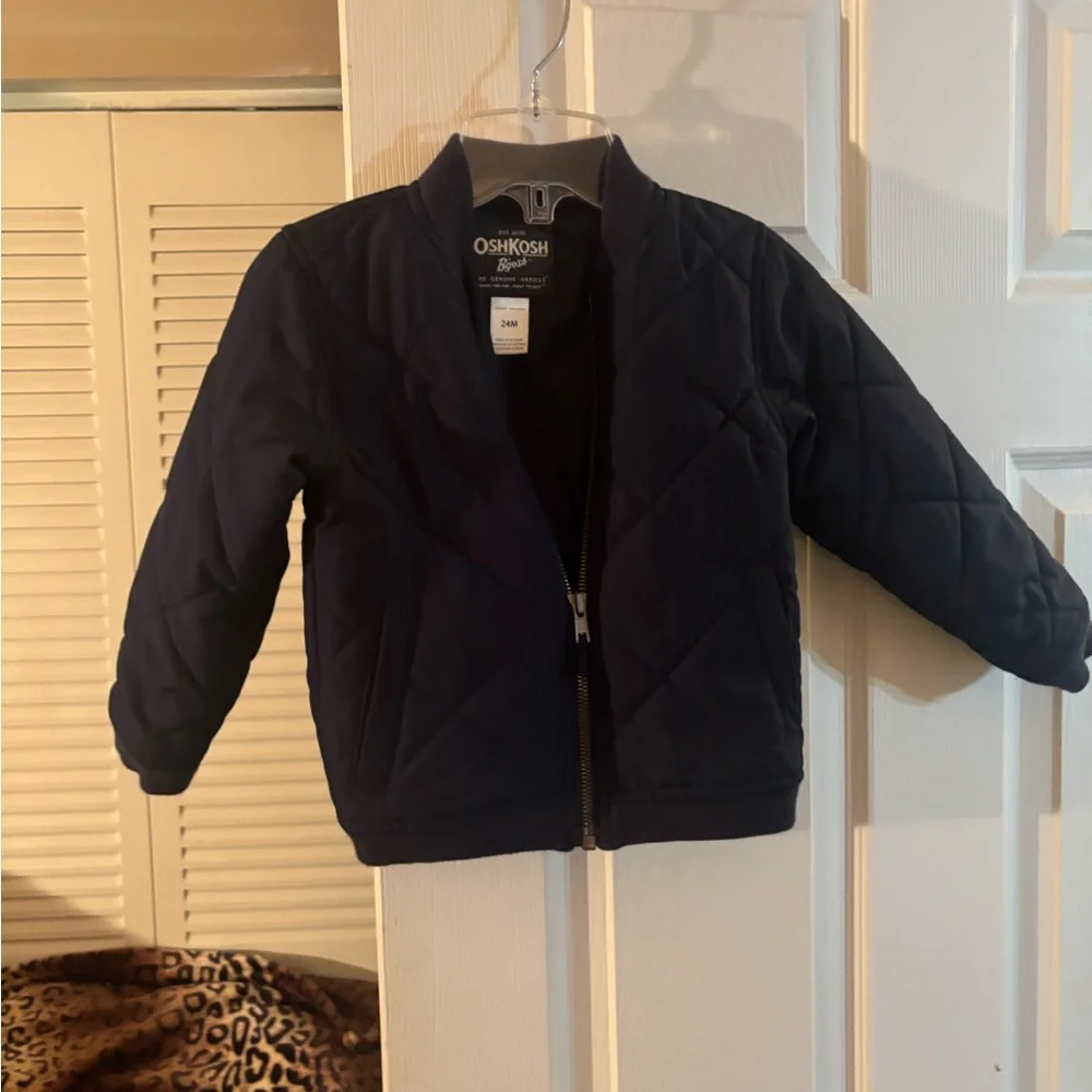 OshKosh B'gosh Quilted Navy Puffer Jacket